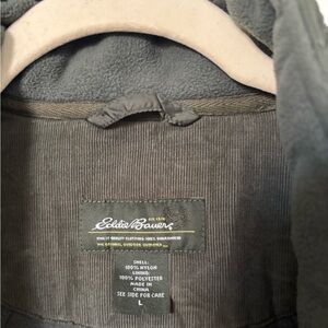 Eddie Bauer Olive Quilted Jacket